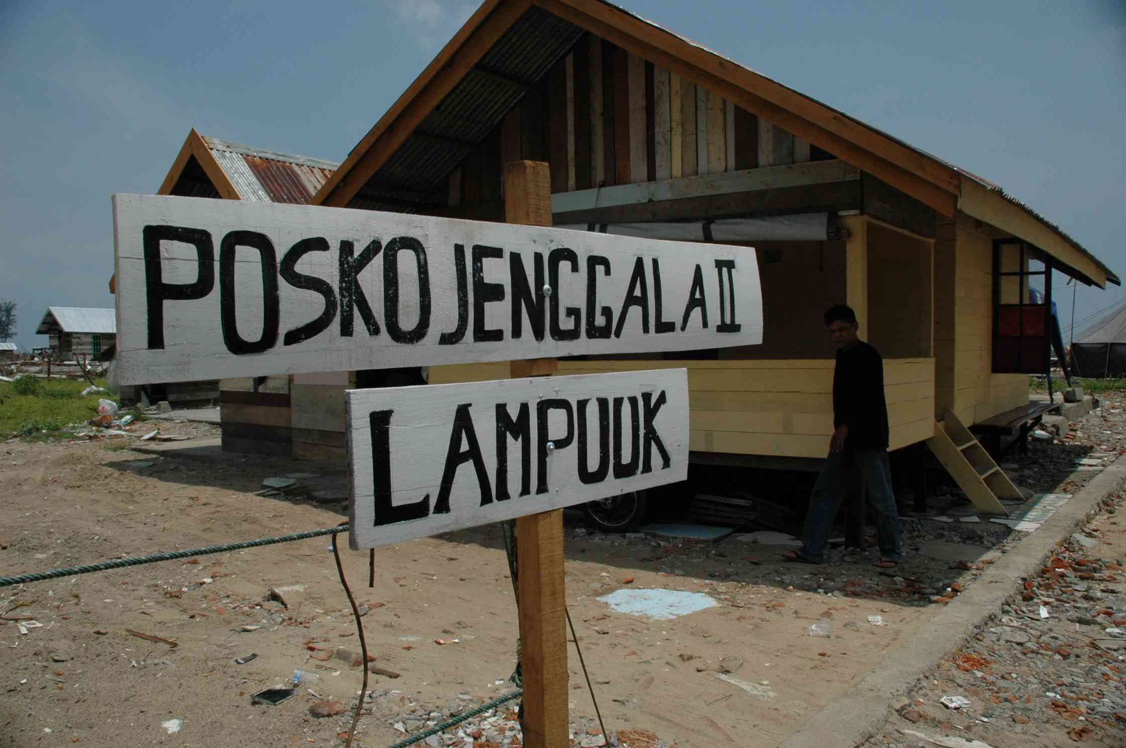 Gempa dan Tsunami Aceh, Munculnya Nama Posko Jenggala