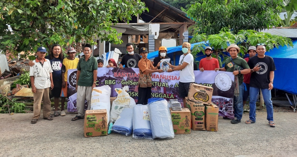 Posko Jenggala Bantu Korban Gempa Sulawesi Barat