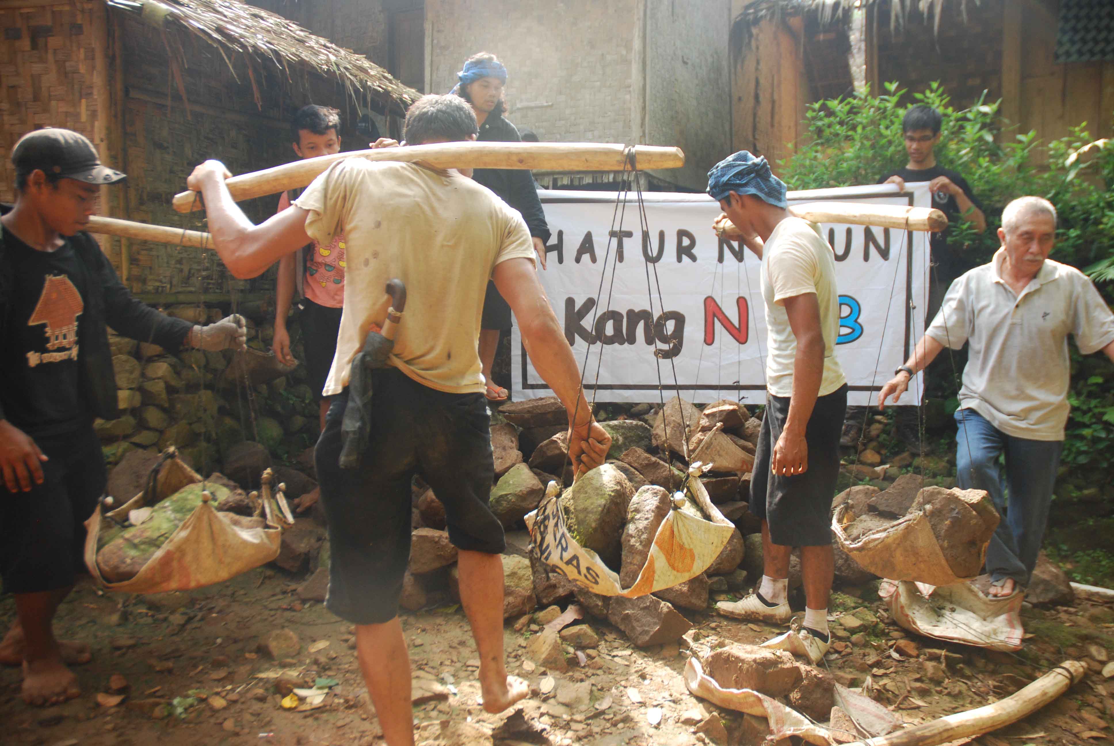 Dokumentasi Pembuatan Jalan dan Fasilitas Umum Baduy Luar — Baduy Luar, Lebak #1