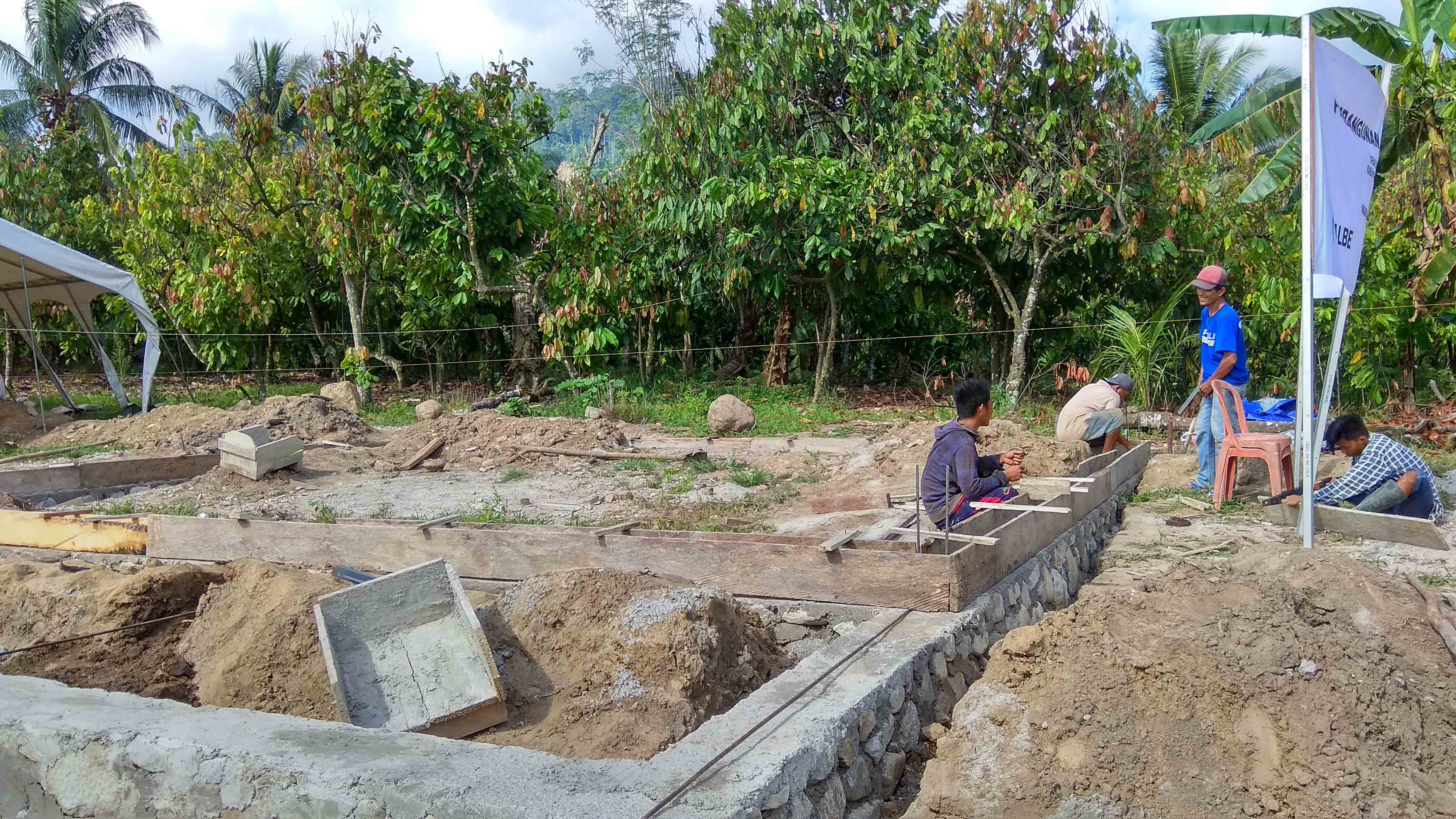 Dokumentasi Pembangunan MTs Salua di Sigi, Sulawesi Tengah — Salua, Kabupaten Sigi #5