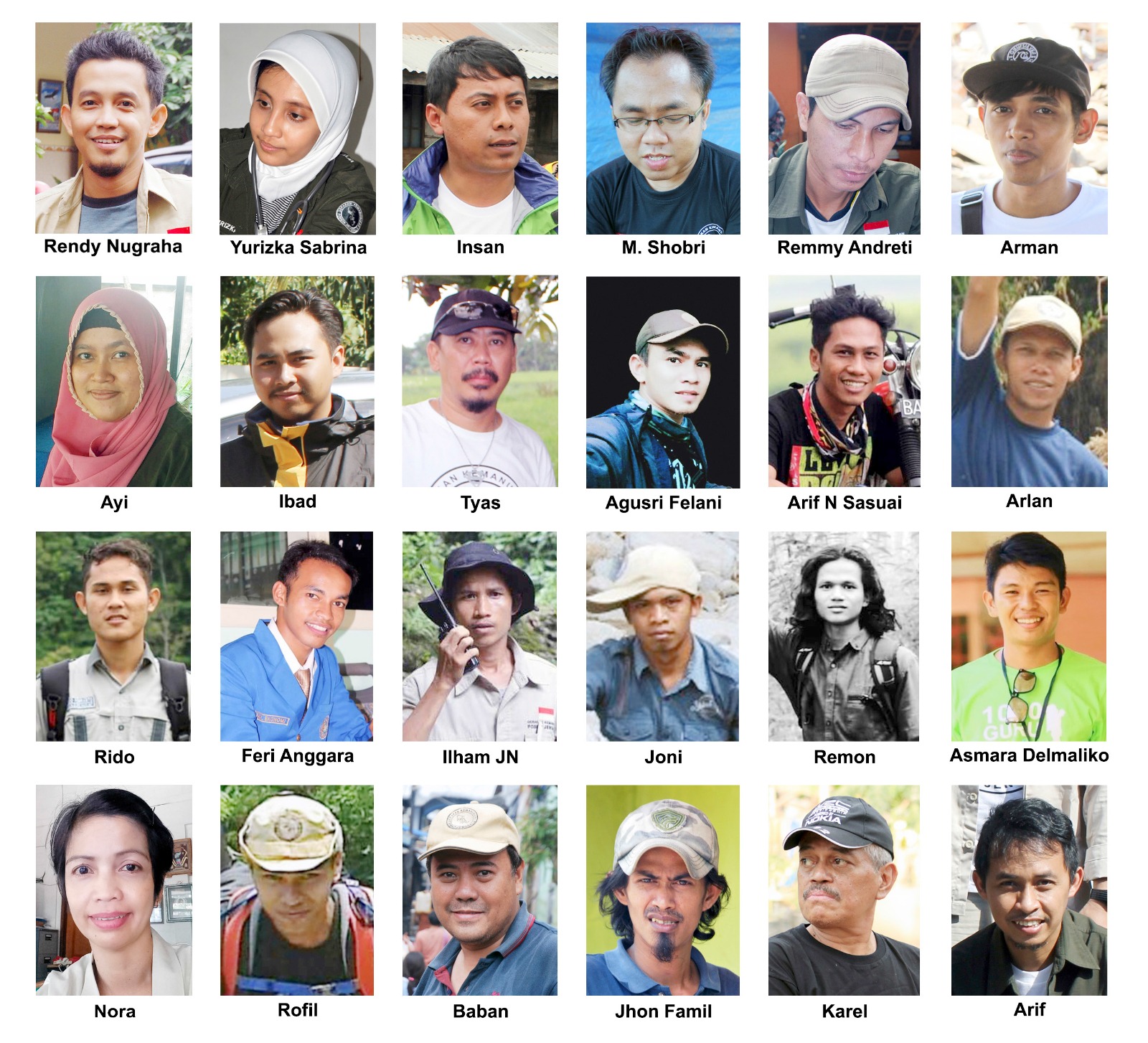 Relawan Gerakan Kemanusiaan Posko Jenggala